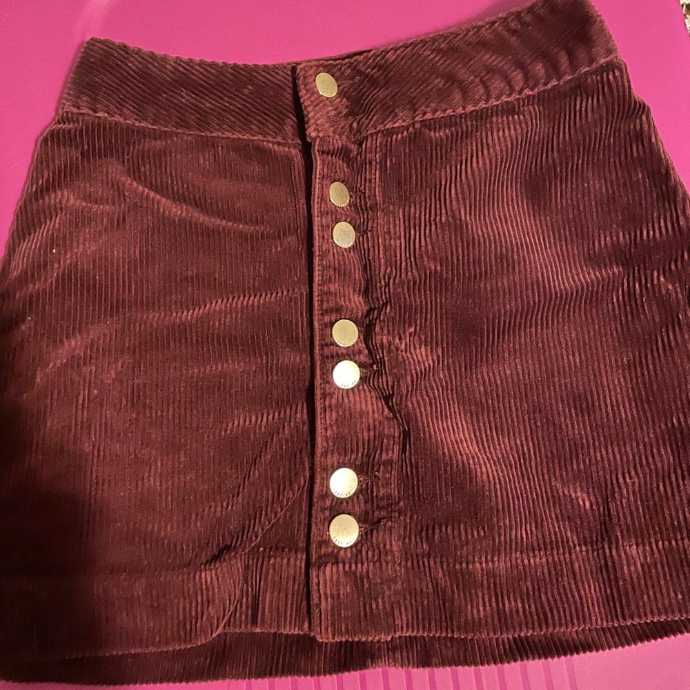Abercrombie and Fitch corduroy skirt